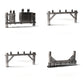 Photo de produit de modélisme de diorama 3 : infrastructure de diorama : poteau en béton avec transformateur de puissance, en kit d’assemblage (réf. 1231D)