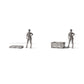 Photo produit de modélisme de diorama 1 : Diorama Stockage et transport : caisse militaire type D08 en kit (réf. 1277D)