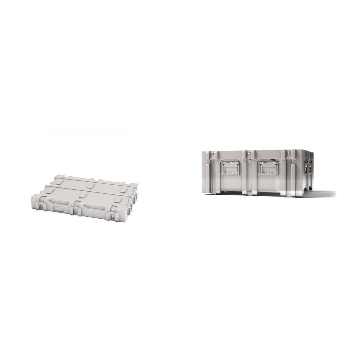 Photo de produit de modélisme de diorama 0 : Diorama stockage et transport : caisse militaire type D08 en kit (réf. 1277D)