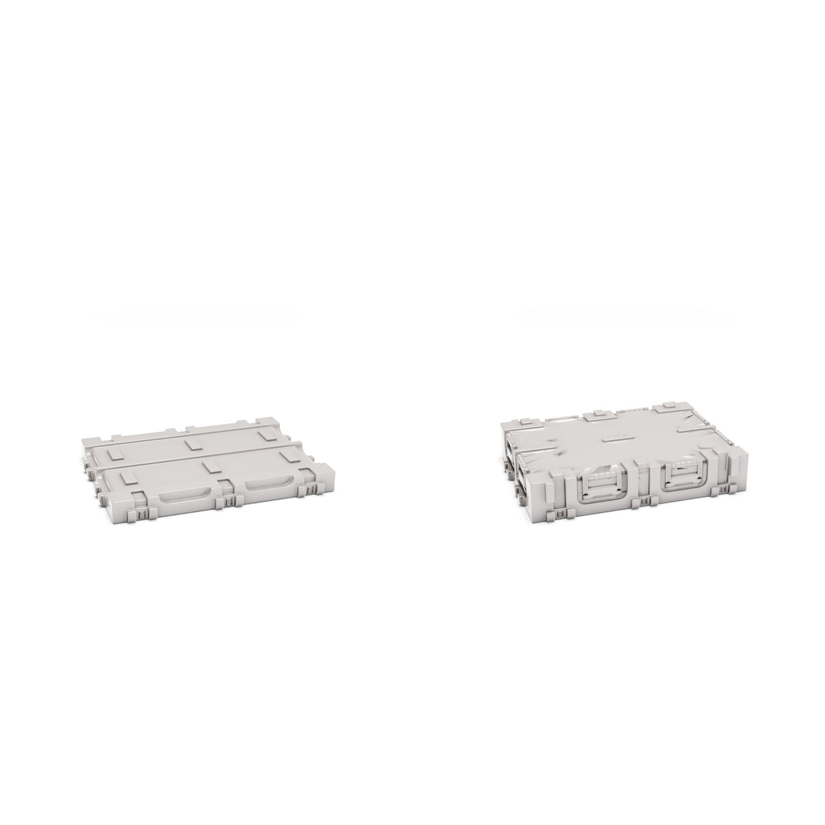 Photo produit de modélisme de diorama 3 : Diorama Stockage & Transport : caisse militaire type D10 en kit (réf. 1278D)