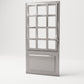 MyPortal 129 0 : détails de bâtiment pour diorama : porte classique avec fenêtre à croisillons (réf. 129D)