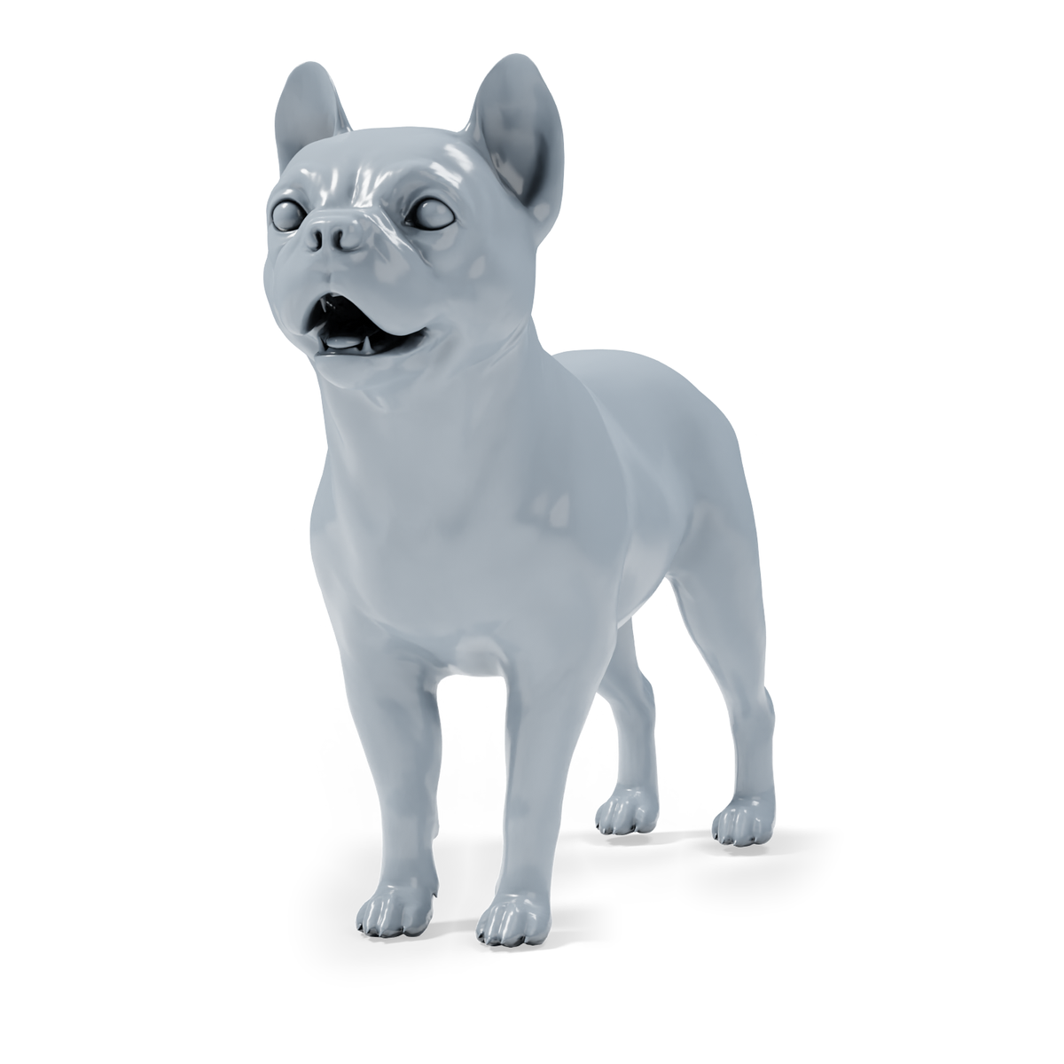 Photo de produit de modélisme de diorama 11 : miniatures de chiens pour diorama : neuf chiens de différentes races et dans différentes poses (h0_52)