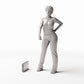 Photo produit pour diorama et modélisme 1 : Mobilier de diorama : livre posé debout pour étagères miniatures (Ref. 1316D)