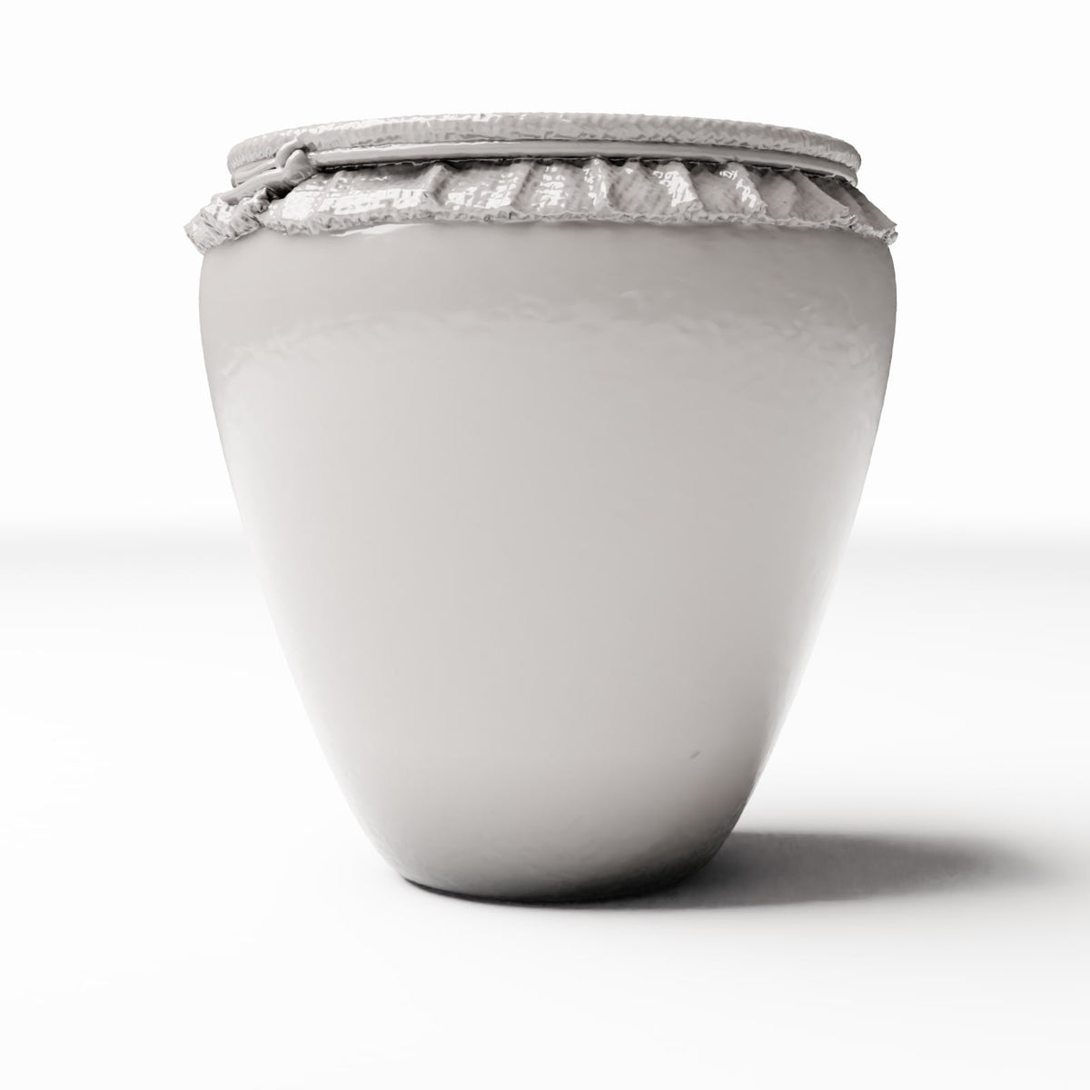 Photo produit pour diorama et modélisme 0 : Cuisine de diorama : cruche miniature en argile avec couvercle (Ref. 1345D)