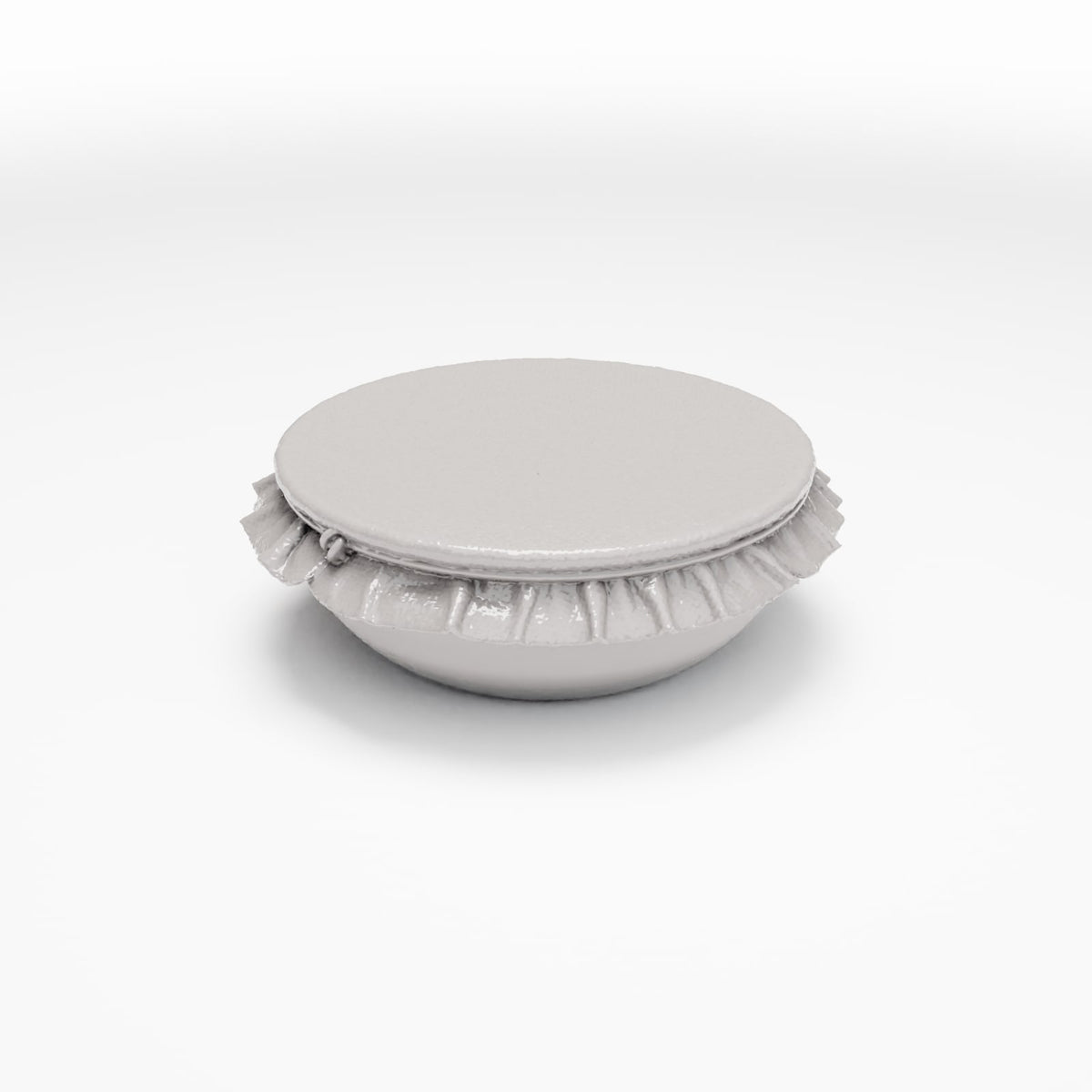Photo produit pour diorama et modélisme 0 : Cuisine de diorama : bol miniature en terre cuite avec couvercle (Ref. 1353D)