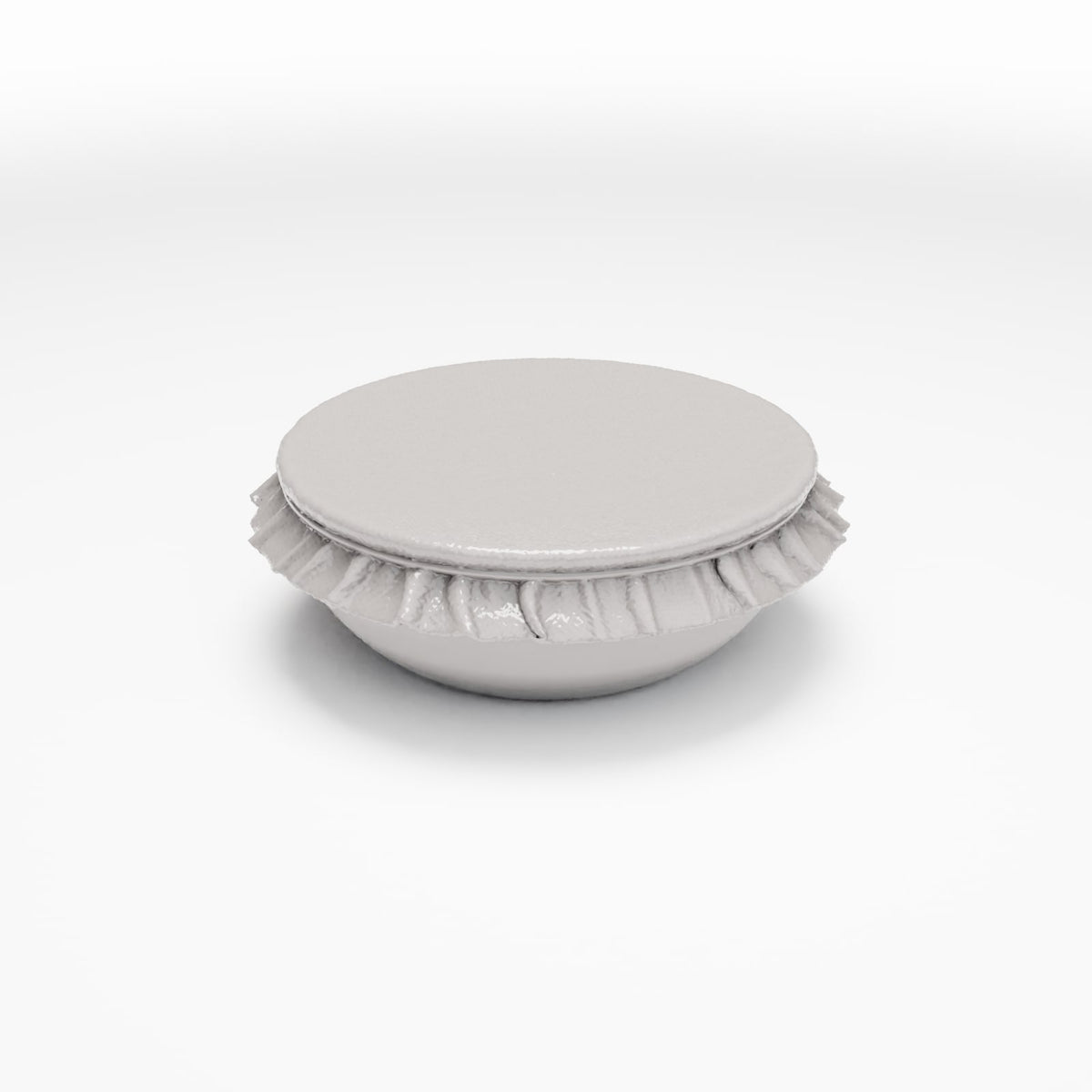 Photo produit pour diorama et modélisme 3 : Cuisine de diorama : bol miniature en terre cuite avec couvercle (Ref. 1353D)