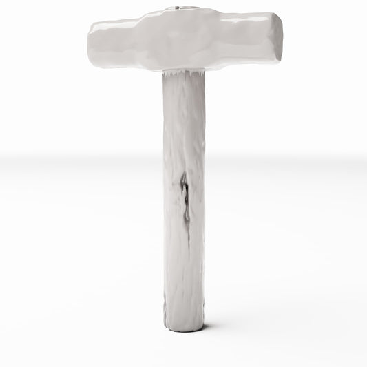 Photo produit pour diorama et modélisme 0 : Atelier de diorama : marteau de forge, outil de diorama (Ref. 1403D)