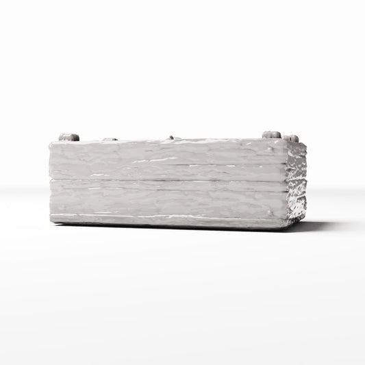 Photo produit pour diorama et modélisme 0 : Accessoires de marché pour diorama : caisse de fruits (Ref. 1421D)