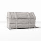 Photo produit pour diorama et modélisme 3 : Accessoires de stockage pour diorama : coffre au trésor moyen (Ref. 1464D)
