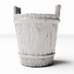 Photo produit pour diorama et modélisme 0 : Objets du quotidien pour diorama : seau rustique en bois pour intérieur de diorama (Ref. 1489D)