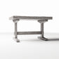 Photo produit pour diorama et modélisme 3 : Cuisine de diorama : table rustique en bois pour cuisine miniature (Ref. 1500D)