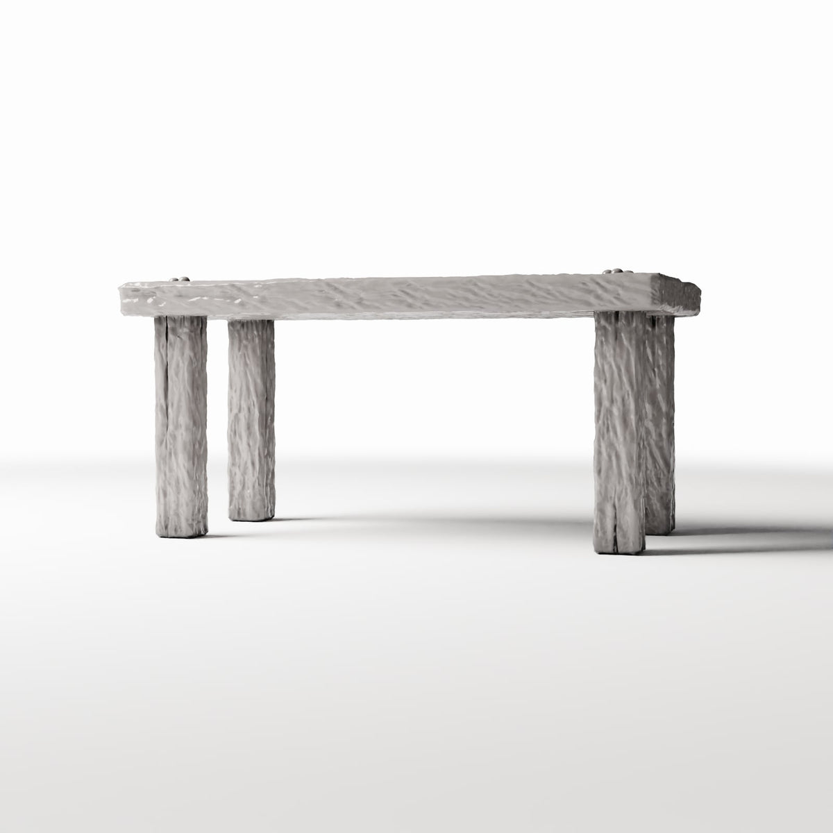 Photo produit pour diorama et modélisme 0 : Cuisine de diorama : table rustique en bois pour cuisine miniature (Ref. 1502D)