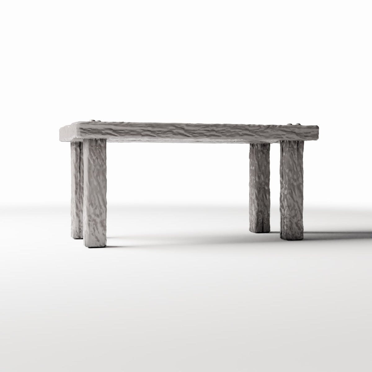 Photo produit pour diorama et modélisme 3 : Cuisine de diorama : table rustique en bois pour cuisine miniature (Ref. 1502D)