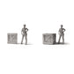 Photo produit pour diorama et modélisme 1 : Stockage pour diorama : caisse en bois avec couvercle - caisse miniature (Ref. 1515D)