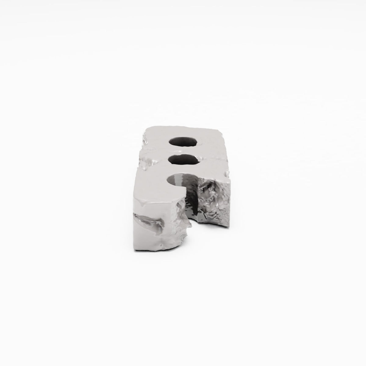 Photo produit pour diorama et modélisme 2 : Diorama militaire : segment de mur endommagé avec ouvertures (Ref. 1616D)