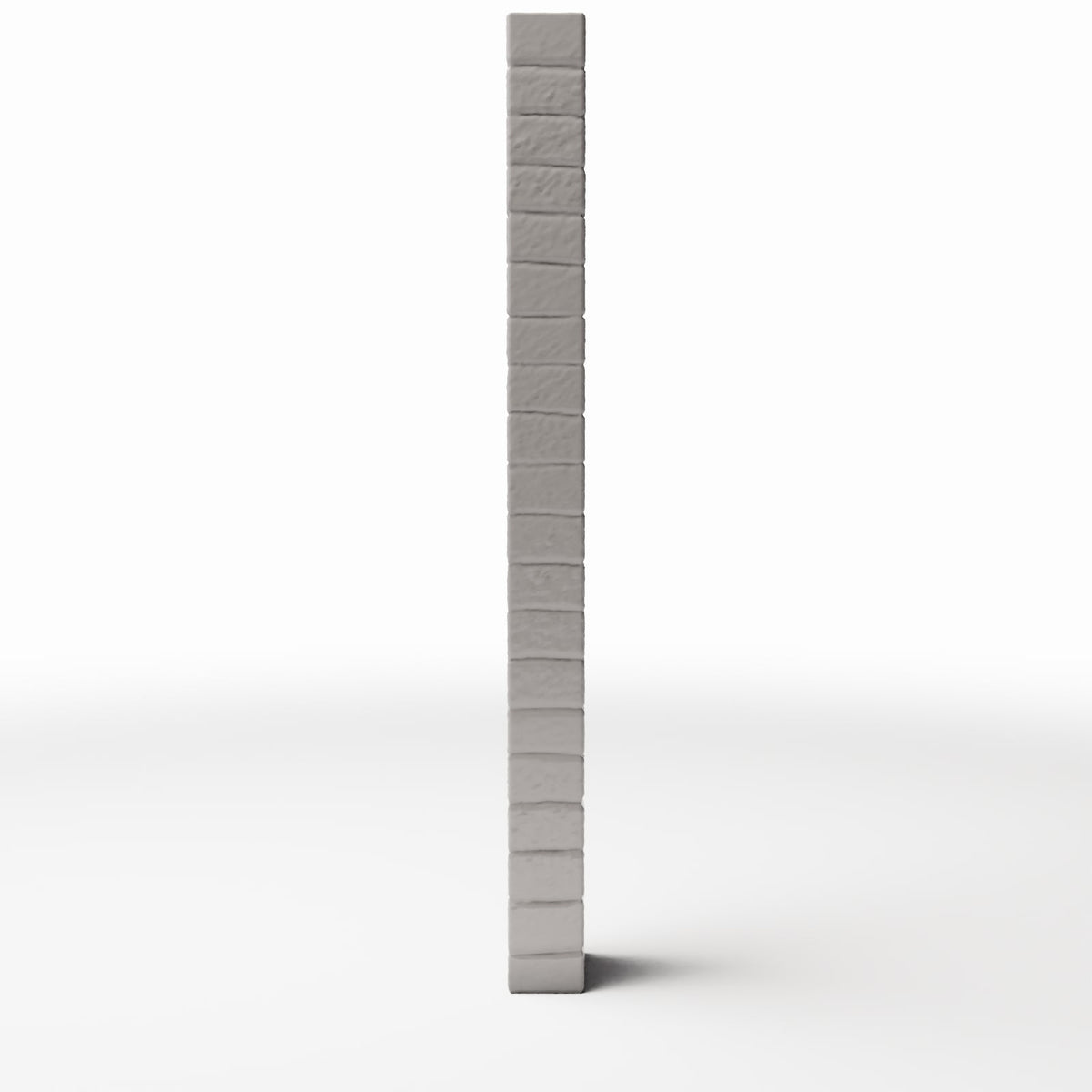 Photo produit pour diorama et modélisme 2 : Détail de bâtiment pour diorama : section de mur en briques (Ref. 1622D)