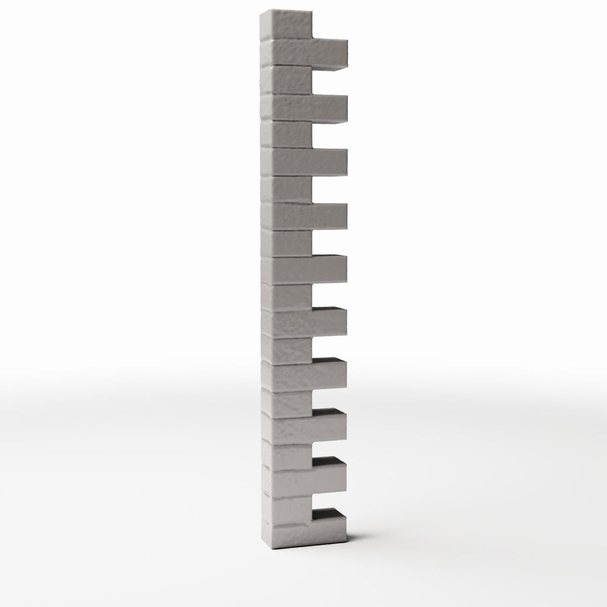 Photo produit pour diorama et modélisme 3 : Détail de bâtiment pour diorama : section de mur en briques (Ref. 1622D)