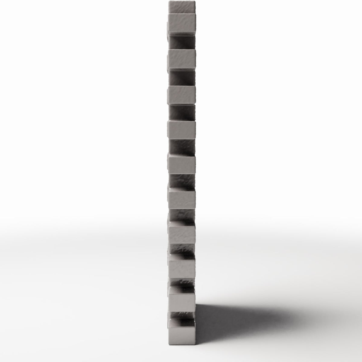 Photo produit pour diorama et modélisme 2 : Détail de bâtiment pour diorama : section de mur en briques endommagée (Ref. 1623D)