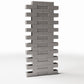 Photo produit pour diorama et modélisme 3 : Détail de bâtiment pour diorama : section de mur en briques endommagée (Ref. 1623D)