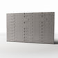 Photo produit pour diorama et modélisme 0 : Bâtiment de diorama : mur de briques endommagé, détail architectural (Ref. 1624D)