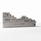 Diorama Modellbau Produktfoto 3: Diorama Gebäudedetail: Beschädigte Ziegelmauer (Ref. 1629D)