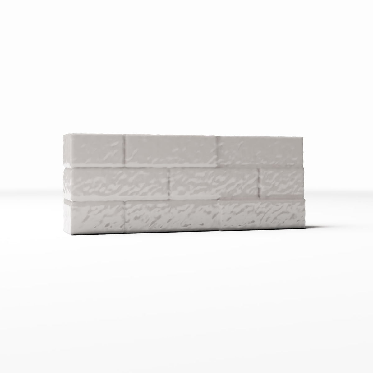 Photo produit pour diorama et modélisme 3 : Architecture de diorama : petit mur en briques, détail de bâtiment (Ref. 1643D)