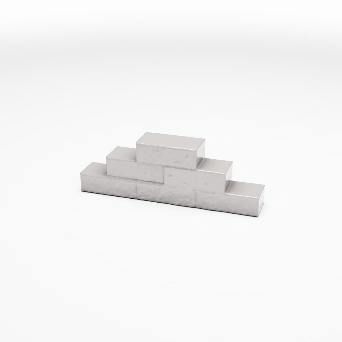 Photo produit pour diorama et modélisme 0 : Éléments de diorama : petit mur de campagne endommagé (Ref. 1644D)