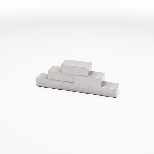 Photo produit pour diorama et modélisme 0 : Éléments de diorama : petit mur de campagne endommagé (Ref. 1644D)