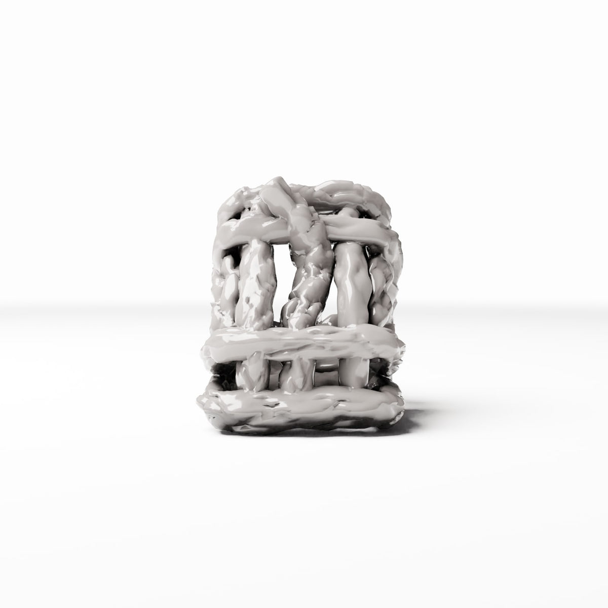Photo produit pour diorama et modélisme 2 : Détail de bâtiment pour diorama : colonne de soutien endommagée (Ref. 1651D)