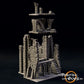 Photo produit Tabletop 28mm The Printing Goes Ever On (TPGEO) 0 : Ruine E - Débris d'une ville médiévale - Maison détruite