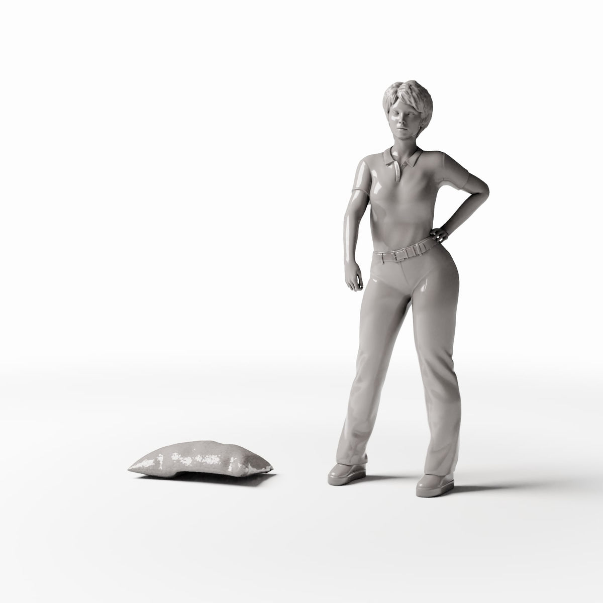 Diorama Modellbau Produktfoto 1: Diorama Militär: Sandsack für Verteidigungsstellung (Ref. 1753D)