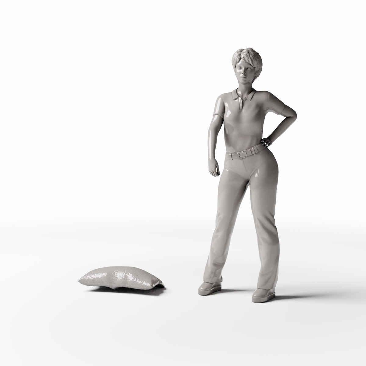 Diorama Modellbau Produktfoto 1: Diorama Militär: Sandsack für Verteidigungsstellung (Ref. 1766D)
