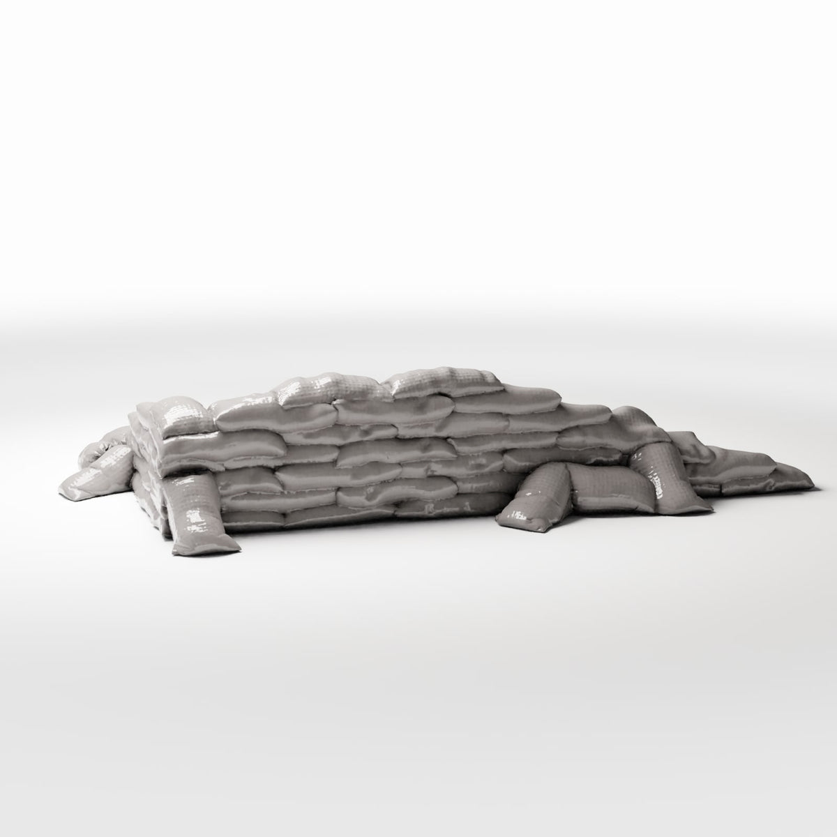 Photo produit pour diorama et modélisme 3 : Diorama militaire : position antichar protégée par des sacs de sable (Ref. 1778D)