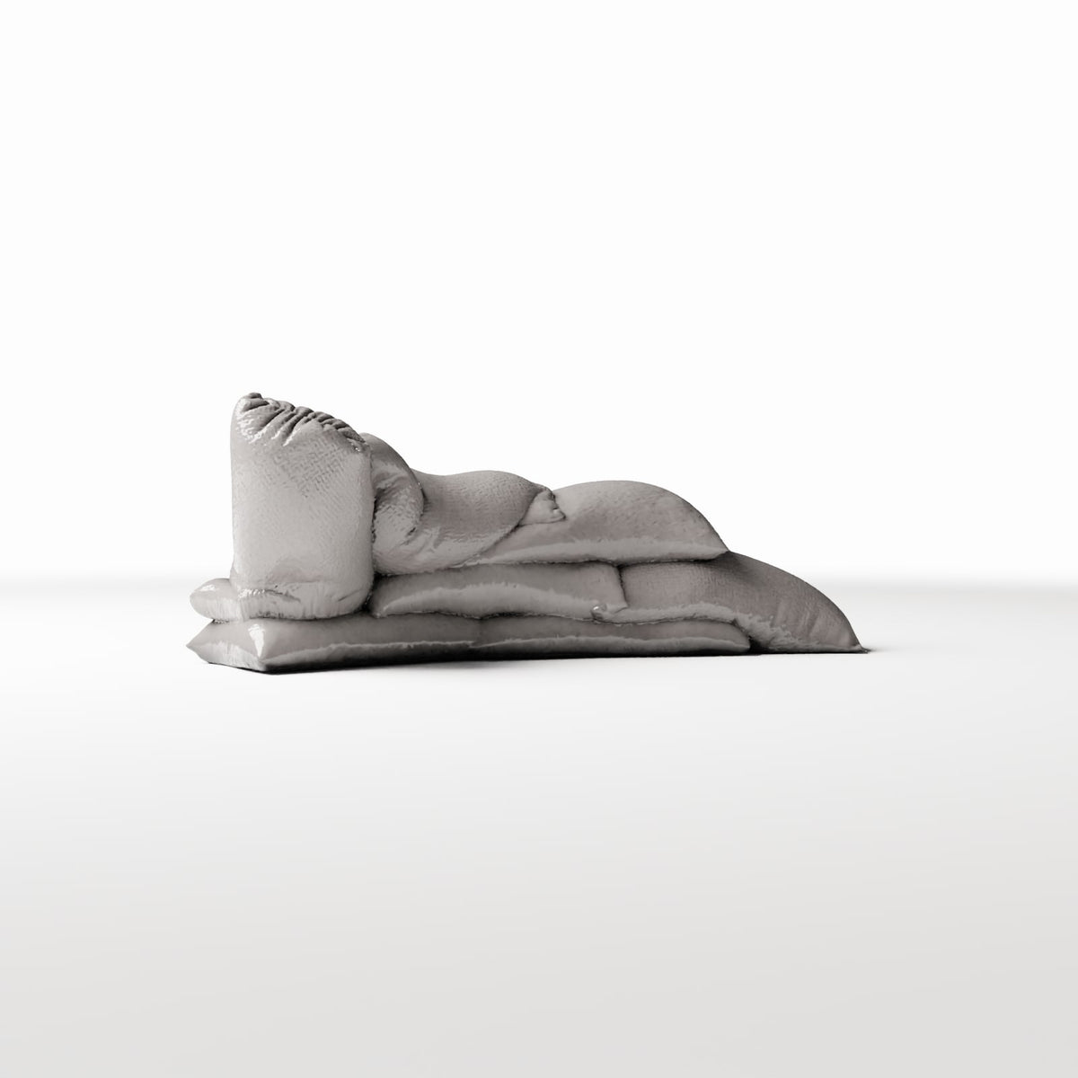 Diorama Modellbau Produktfoto 3: Diorama Militär: Sandsack-Verteidigungsstellung (Ref. 1785D)