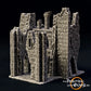 Photo produit Tabletop 28mm The Printing Goes Ever On (TPGEO) 0 : Ruine E - Débris d'une ville médiévale - Maison détruite
