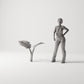 MyPortal 181 1 : Plantes de diorama : Monstera à deux feuilles (Réf. 181D)