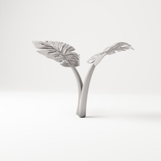 MyPortal 181 0 : Plantes pour diorama : Monstera à deux feuilles (réf. 181D)