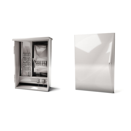 Photo produit pour diorama et modélisme 0 : Terrain de diorama : coffret électrique de commande et à fusibles (Ref. 1904D)