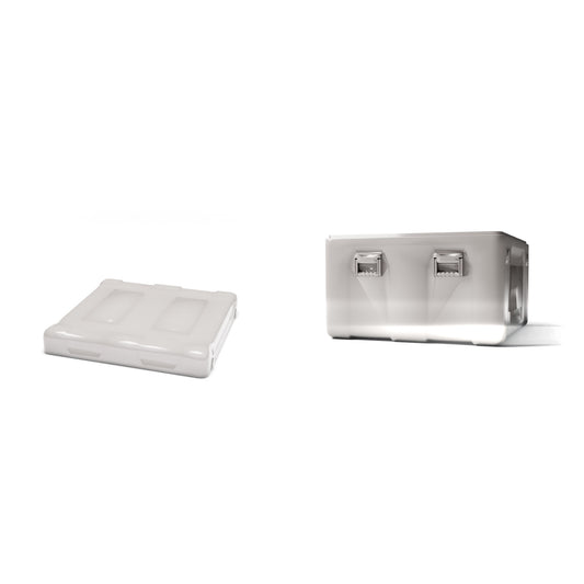 Photo produit pour diorama et modélisme 0 : Accessoires de diorama : caisse militaire miniature avec couvercle (Ref. 1915D)