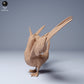 Produktfoto Tier Figur Diorama, Modellbau: 0: Meerestier Figur: Blaufußtölpel – Tanzende Pose (Ref 24_08_08)