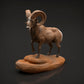 Photo de produit Figurine d'animal Diorama, Modélisme : 0 : Figurine d'animal sauvage : Mouflon (Réf 01_01_89)