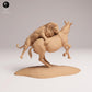 Photo de produit Figurine animale diorama, modélisme : 0 : Figurine de faune : Lion chassant un zèbre – Animaux de la savane (Réf 25_08_06)