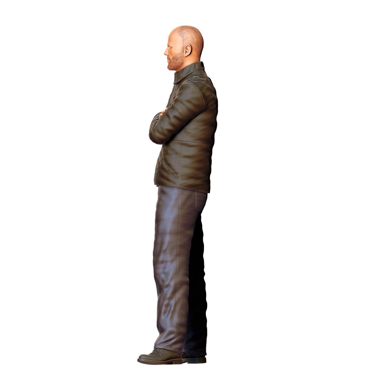 3DP Miniatures 4: Stehende Figur: Mann mit verschränkten Armen (Ref. Nr. 473)