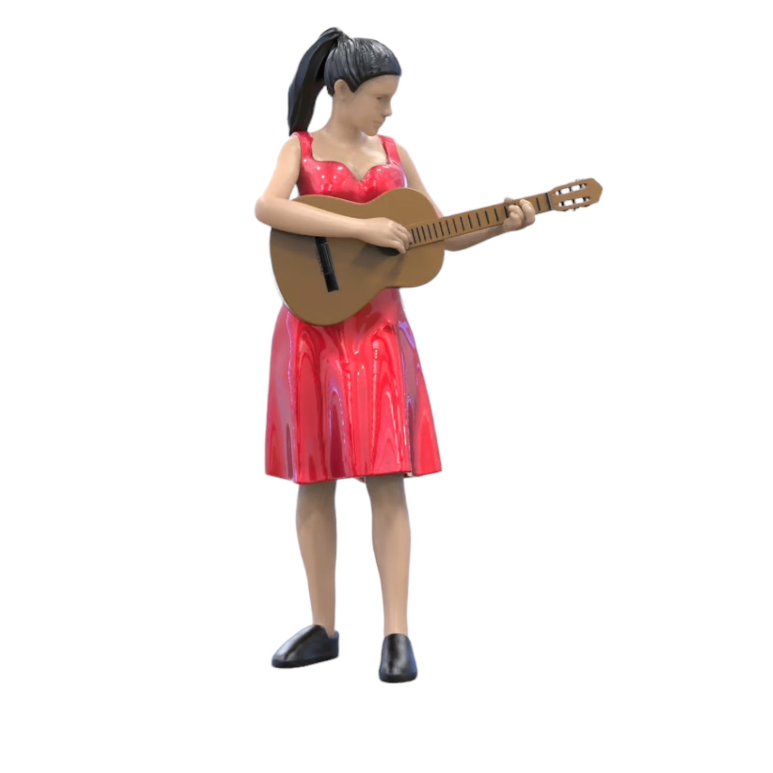 Photo du produit 0 : Musicienne - Femme avec guitare