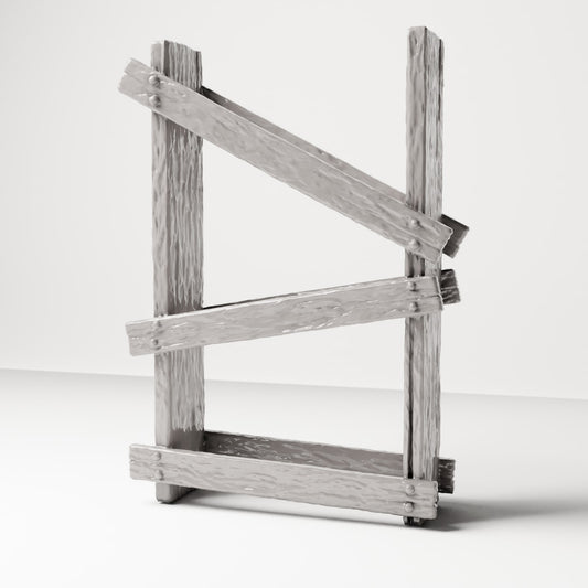 MyPortal 211 0 : Mobilier de diorama : étagère rustique en céramique (réf. 211D)