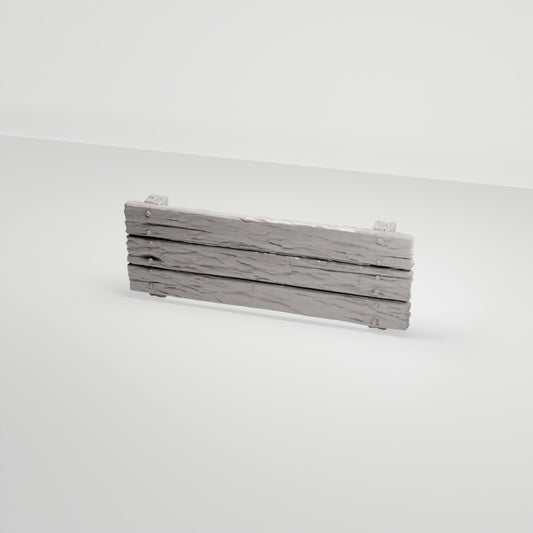 MyPortal 233 0 : Décor de diorama : barrière en bois, segment de clôture (réf. 233D)
