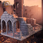 Photo du produit Tabletop 28mm The Printing Goes Ever On (TPGEO) 0 : Ruine maison médiévale A1 - Restes du bâtiment du royaume humain Gonthan