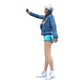 Figurine miniature : Jeune femme avec capuchon et bombe aérosol de graffitis (n° 287)