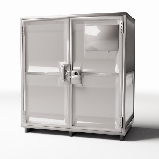 Photo de produit de modélisme de diorama 0 : diorama militaire : grande armoire à armes aux portes fermées (réf. 294D)