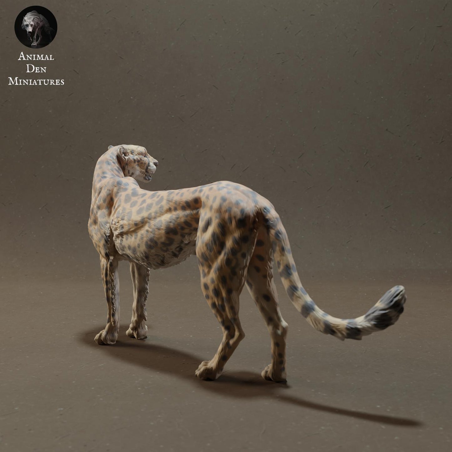 Photo de produit Figurine d'animal Diorama, Modélisme : 0 : Figurine d'animal de savane : Guépard (Réf 01_01_58)